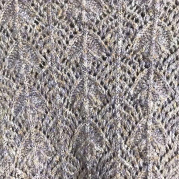 Veronica Beard Novah Pointelle Purple Sweater - Picture 4 of 7